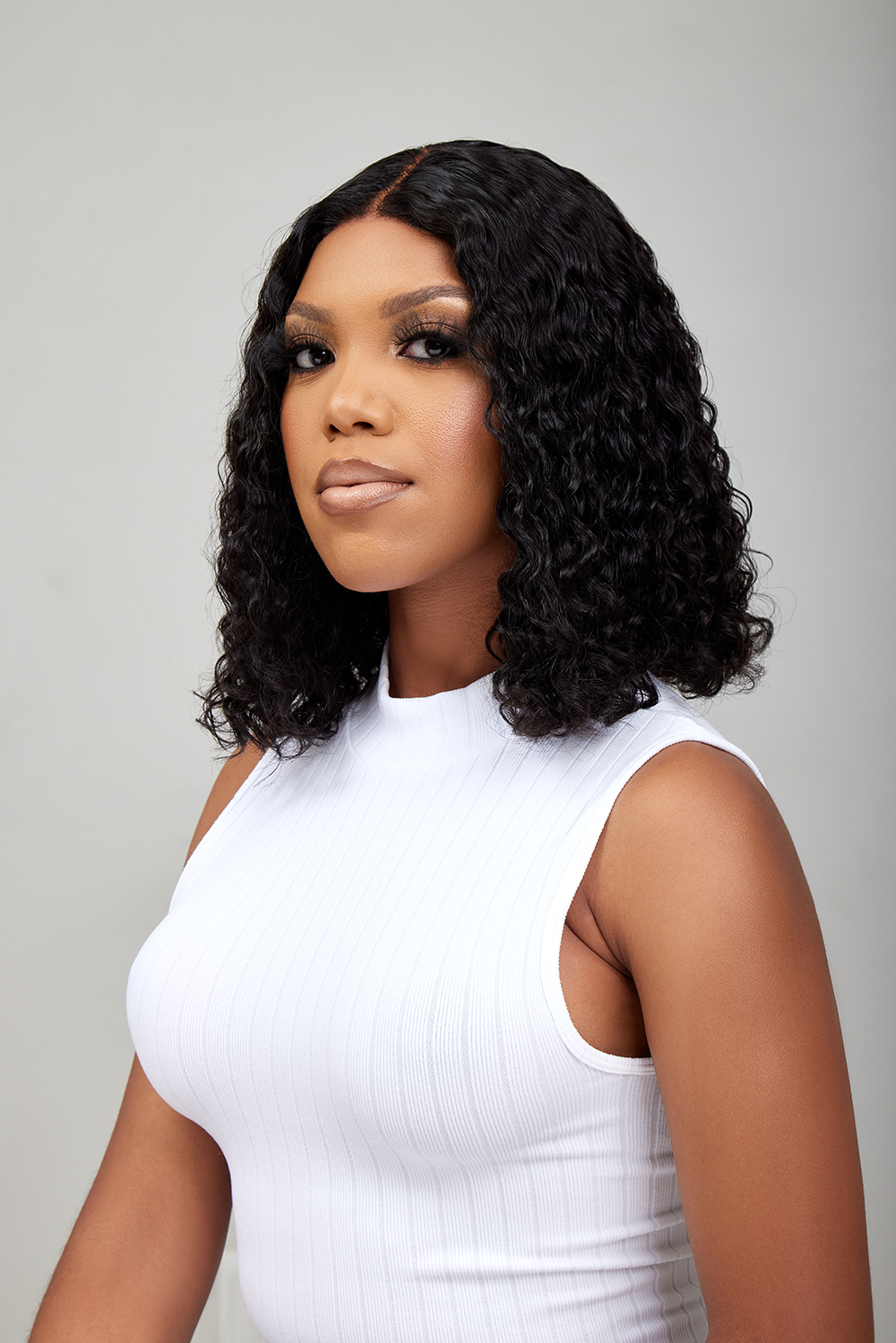 PULENG - Peruvian Lace Frontal Wig - 10"