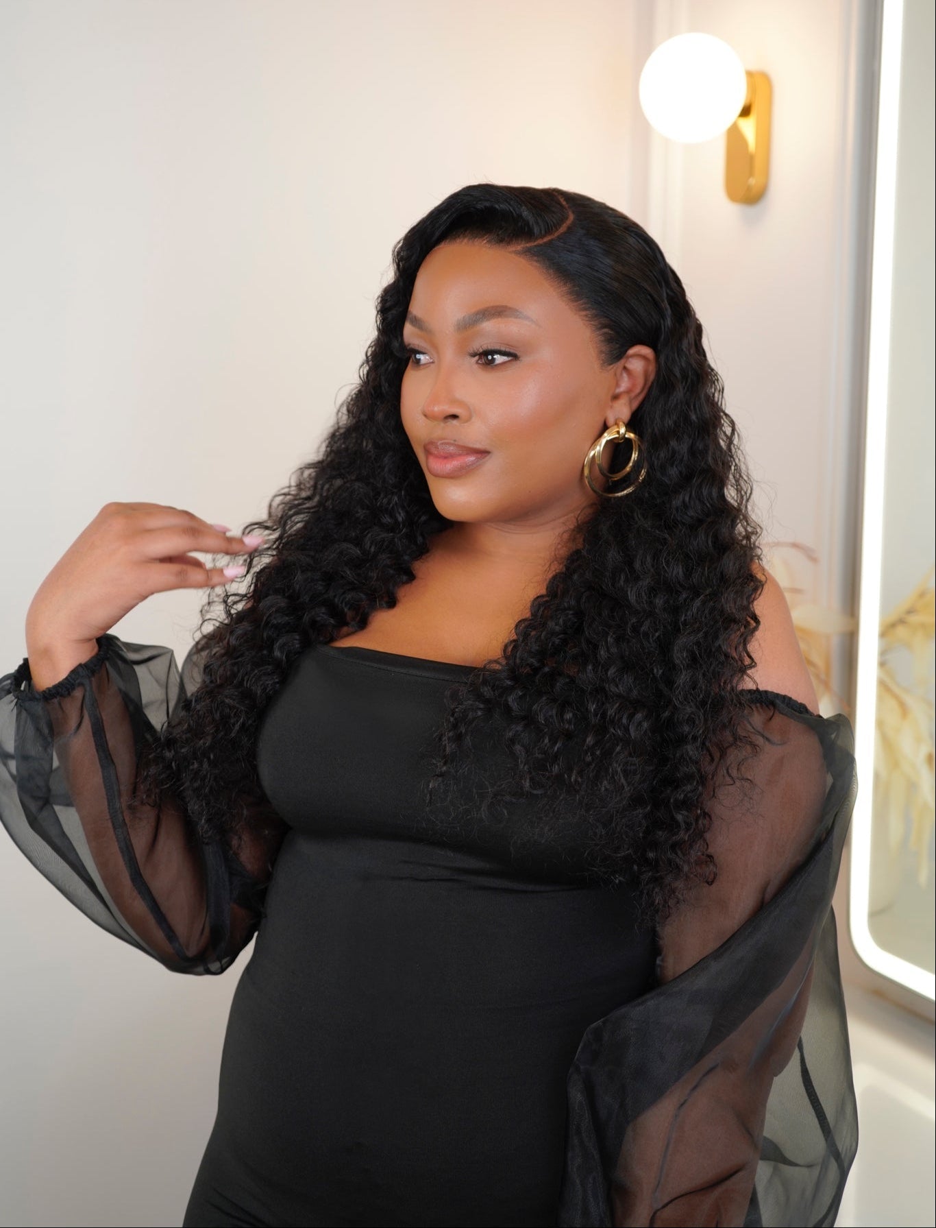 Cambodian 13x4 Deep Wave Wig - Nat