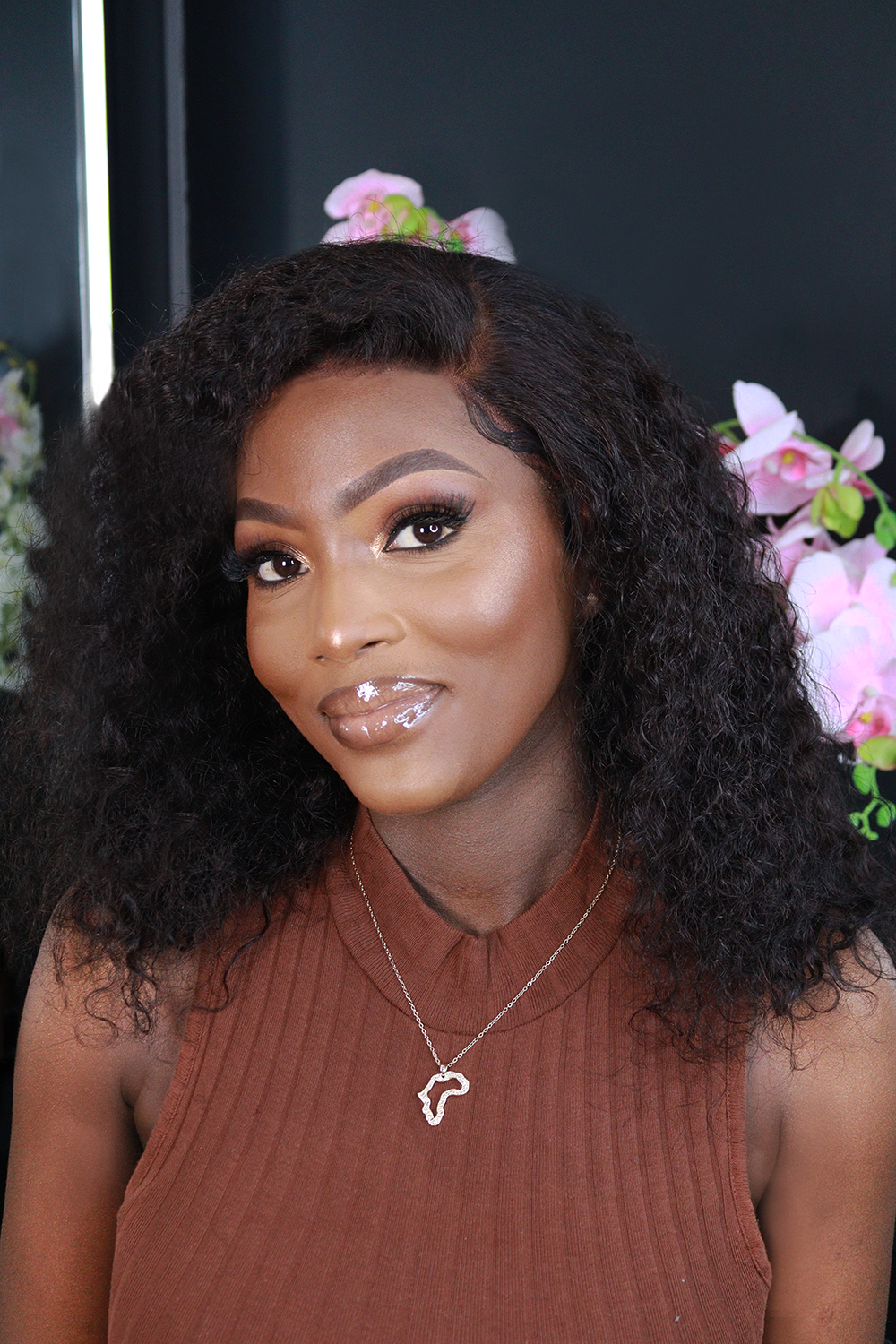 Wig Special 2 - Lace Frontal Water Wave 16" + Travel Bag