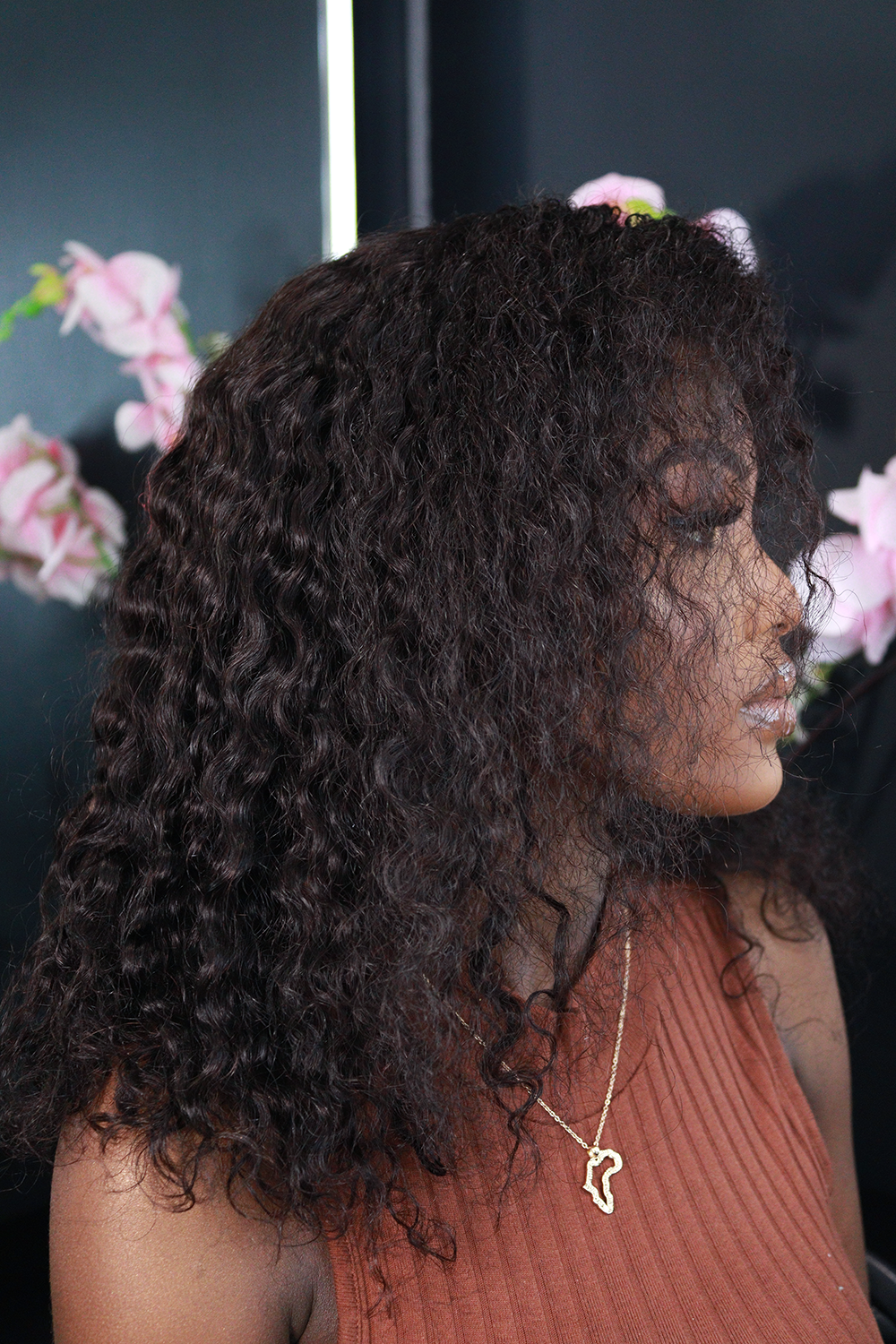 Wig Special 2 - Lace Frontal Water Wave 16" + Travel Bag