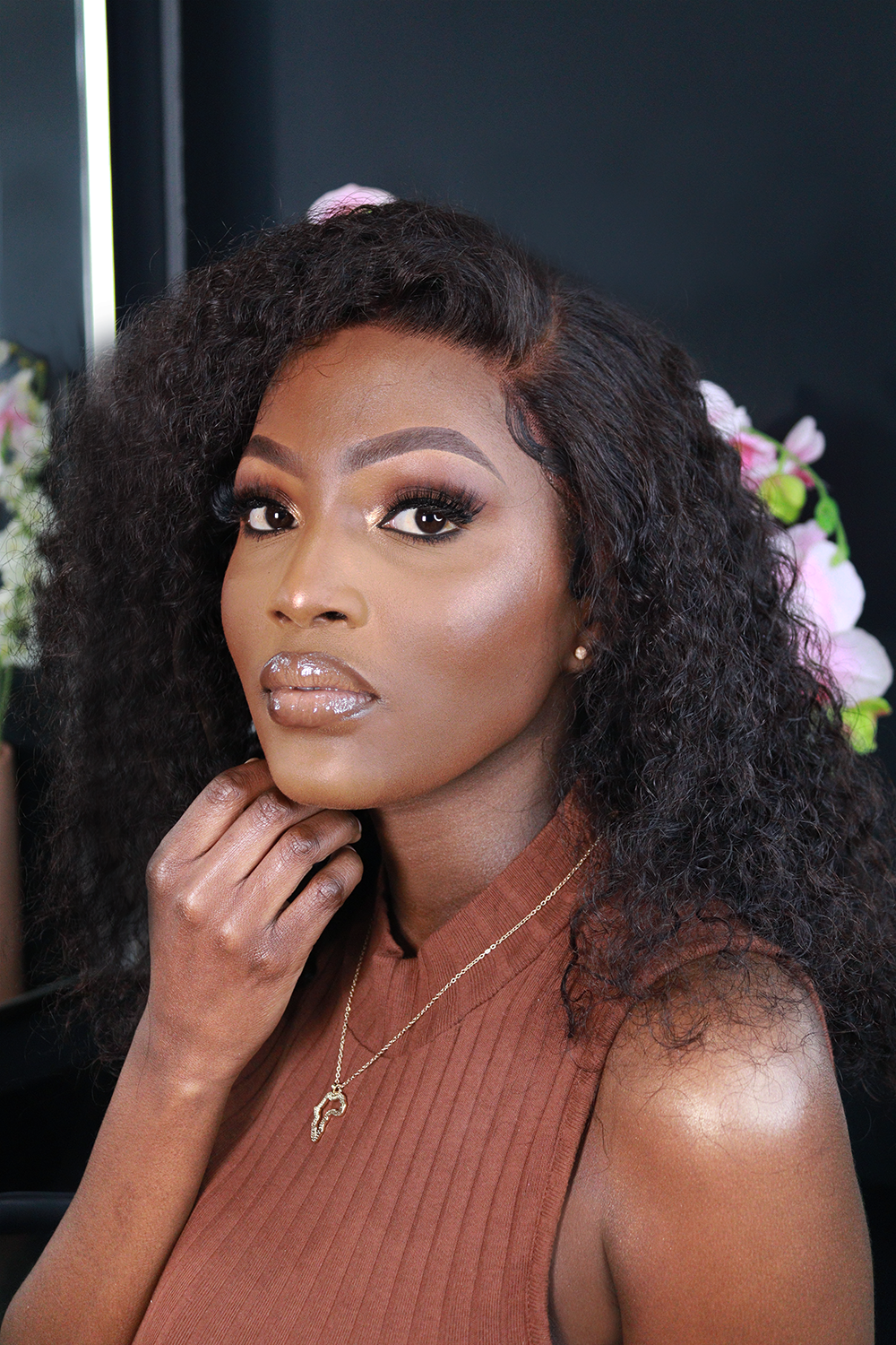 Wig Special 2 - Lace Frontal Water Wave 16" + Travel Bag