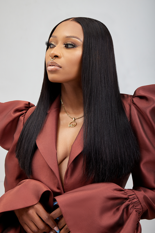 DIDI - Peruvian Double Drawn Lace Wig 18"