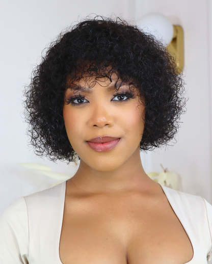 YOLI - Brazilian Water Wave Fringe Bob - Nat