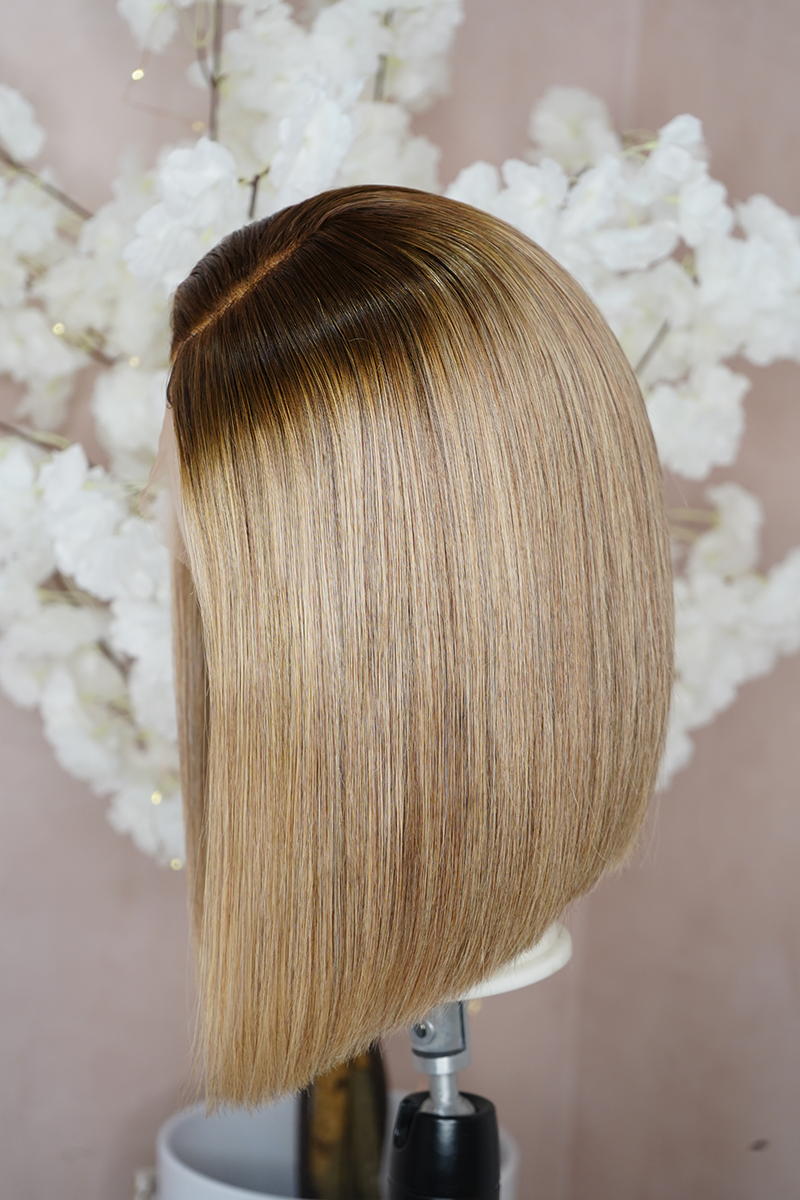 PRE-ORDER - Mandisa - Peruvian 13x4 Lace Frontal Wig - T311 - 10"
