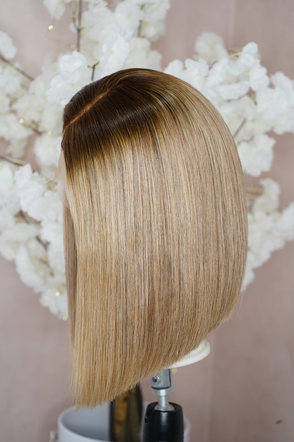 PRE-ORDER - Mandisa - Peruvian 13x4 Lace Frontal Wig - T311 - 10"