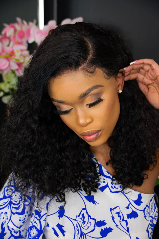 Brazilian 4x4 Lace Wig - Water Curl - 14"