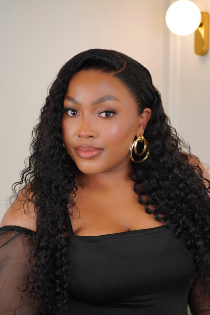 Cambodian 13x4 Deep Wave Wig - Nat