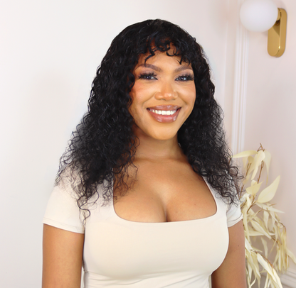 BRIDGET - Brazilian Water Wave Fringe 18"