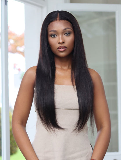 Peruvian LUX 13x4 Lace Frontal Wig Straight 22 Inch