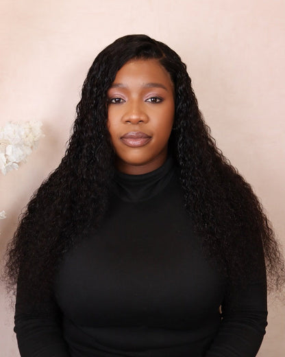 Cambodian 13x4 Lace Frontal Wig Deep Wave - Nat - 22"