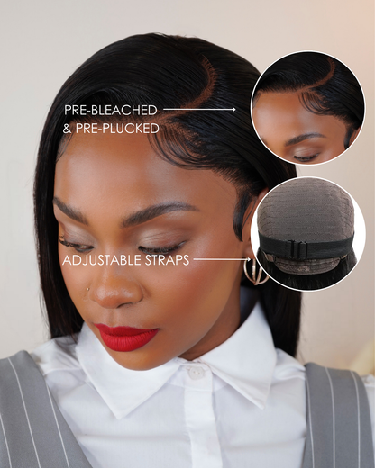 Cambodian 13x4 Straight Wig - Nat