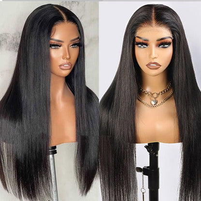 Superlove Hair 20 inch Glueless 5x5 Lace Closure Straight Invisible Knots Natural Virgin hair