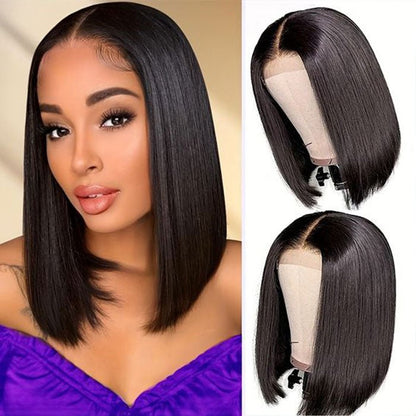 Superlove Hair ReadytoGo Glueless 4x4 Lace Closure Bob Straight Wig