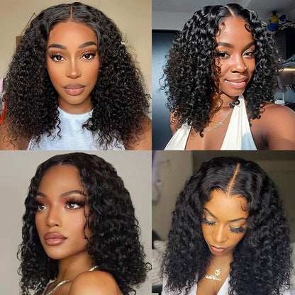 WearGo Glueless 4x4 Lace Closure Water Bob Wig